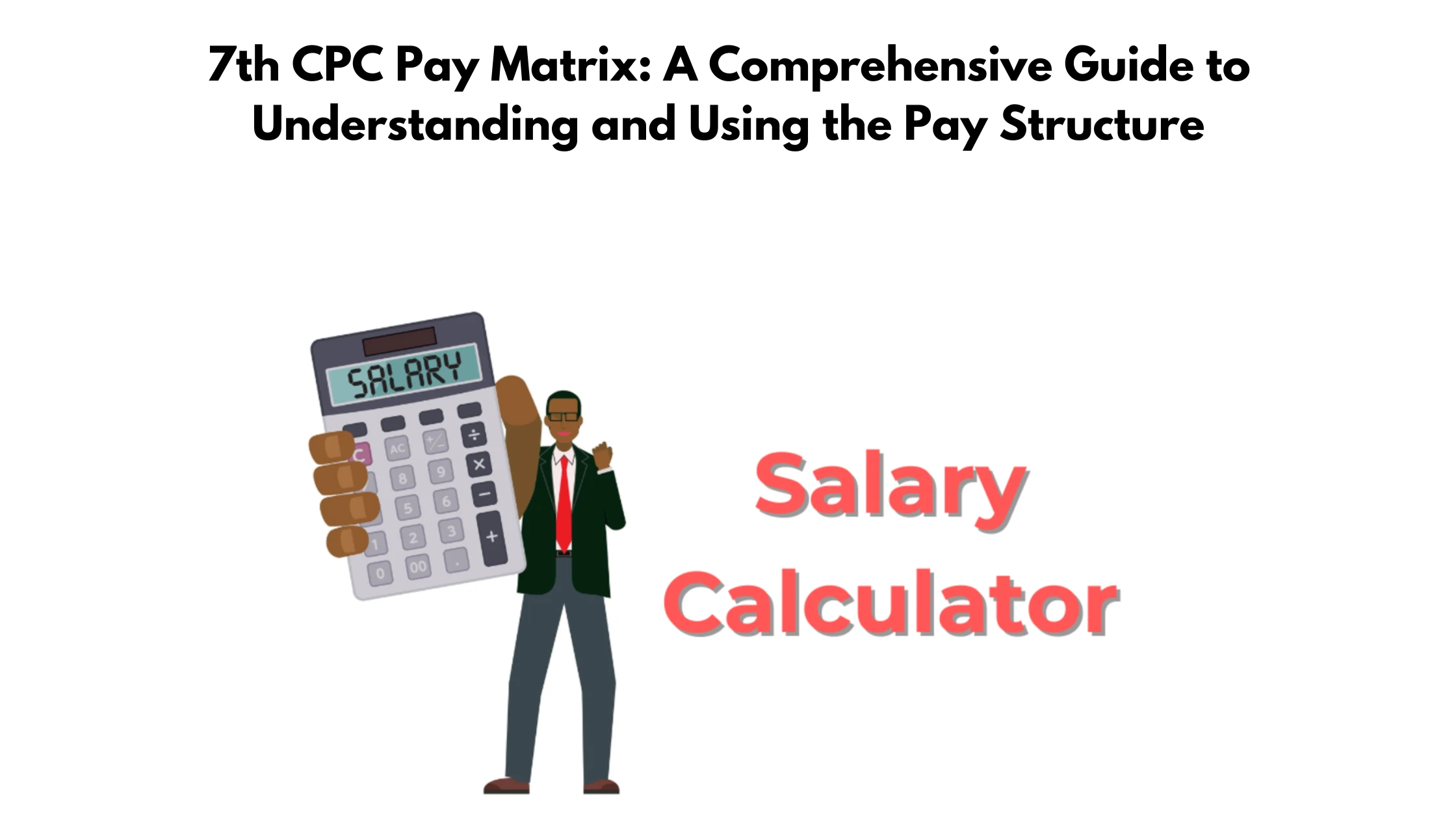 7th CPC Pay Matrix